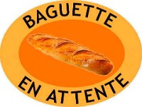 baguettes en attente